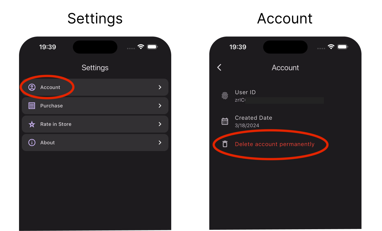 How to delete you account on Frequency Therapy